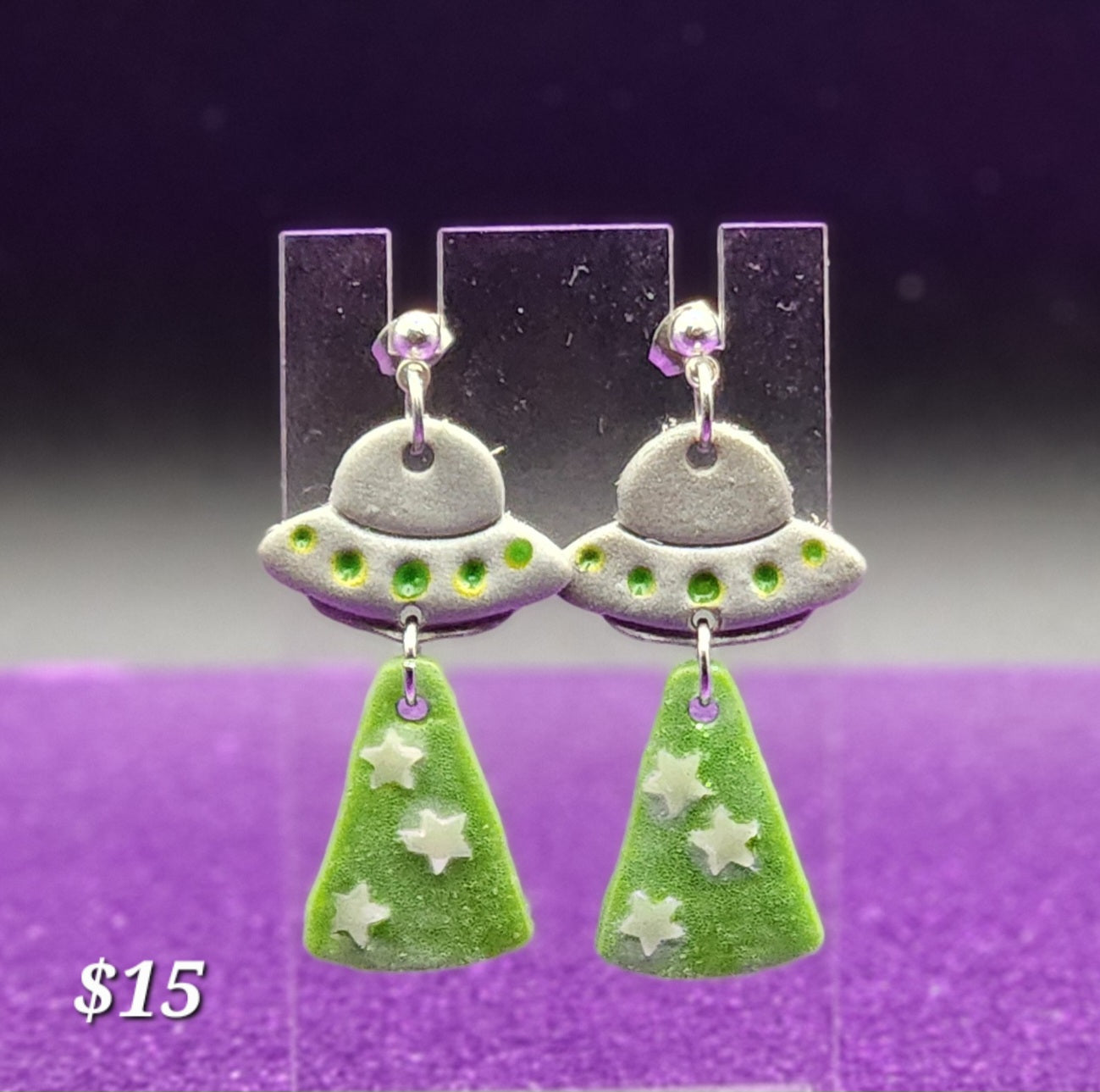 UFO Earrings